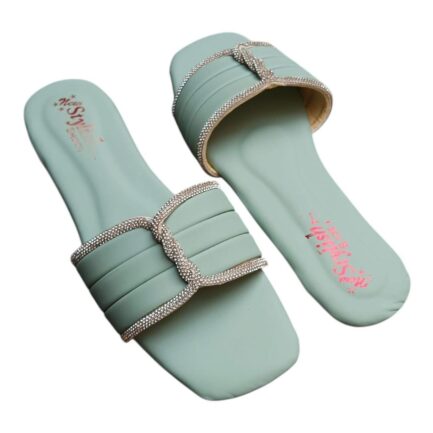 Women's Casual Fancy Flats - PU-Fabric & PVC - Available in Sizes 6 to 11