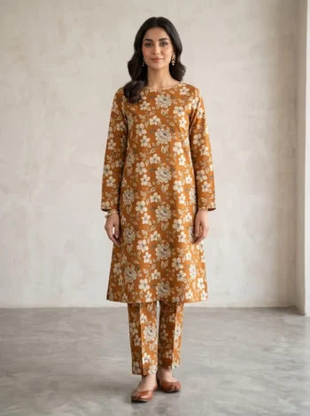 2 Pcs Women's Unstitched Printed Suit — PKR 2,039 – Markaz